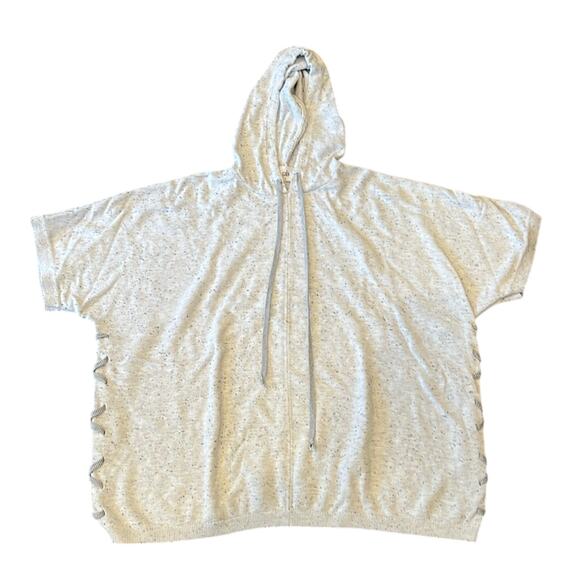 CAbi Women's In Stitches Pullover Light Gray Size L - Picture 2 of 8